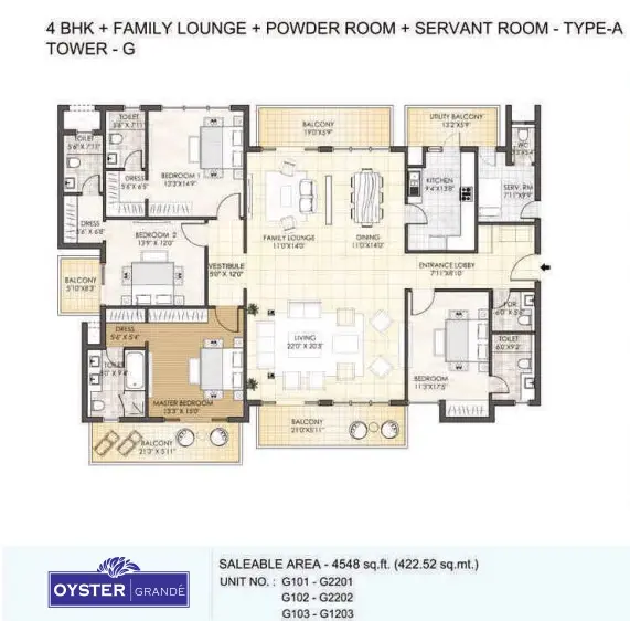 Adani M2K Oyster Grande