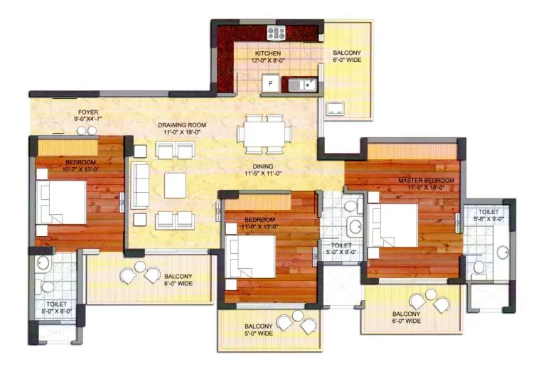 County The Center Court