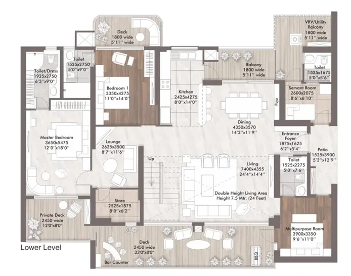 Elan The Presidential penthouse plan 3
