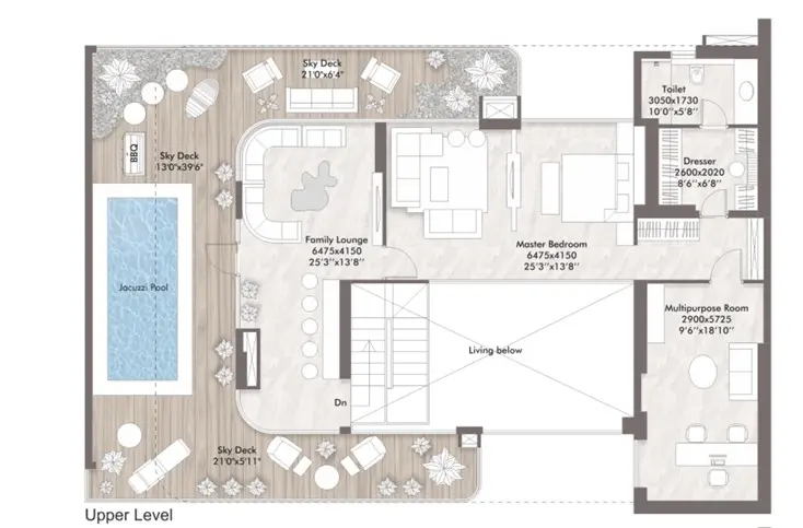 Elan The Presidential penthouse plan 2