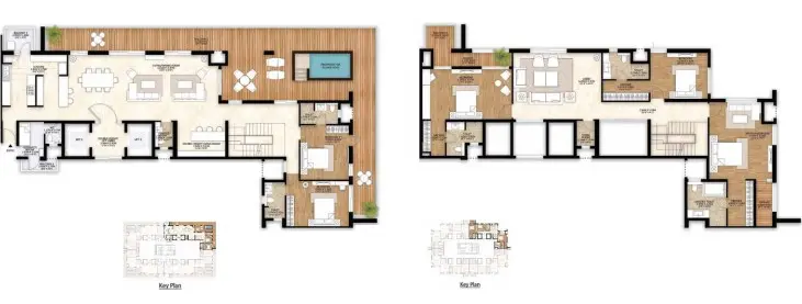 Mahindra Luminare penthouse plan 1