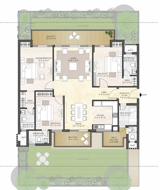 Puri Diplomatic Greens