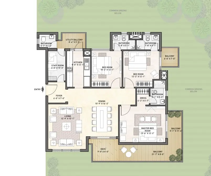 Puri Diplomatic Greens