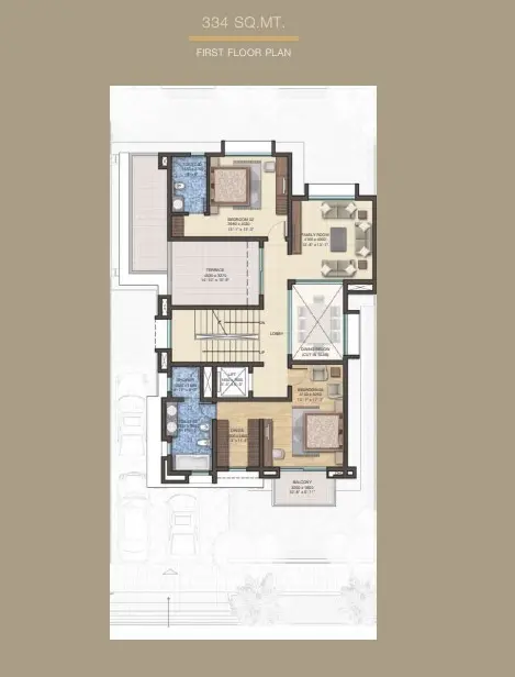 Sobha International City Villa villa plan 2