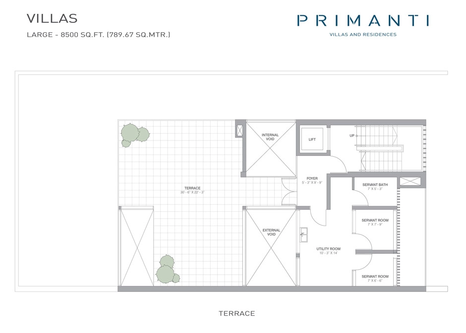 Tata Primanti villa plan 3