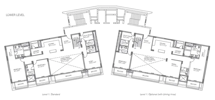 Tata Raisina Residency penthouse plan 1