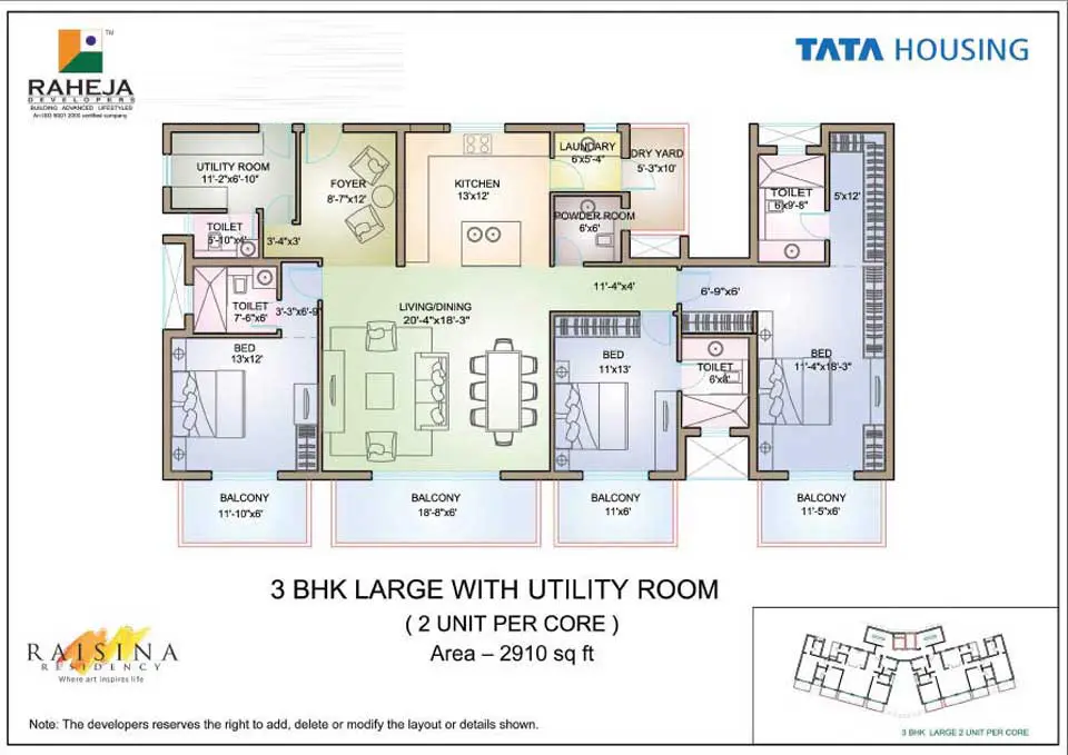 Tata Raisina Residency