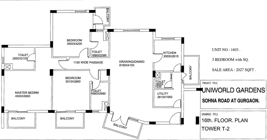 Unitech Uniworld Garden 1